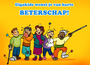 GigaKids beterschaps kaart A
